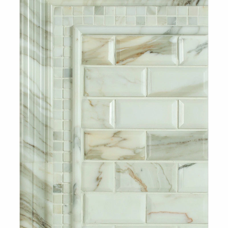 Best Pirce βοΈ Oracle Tile And Stone Calacatta Gold Italian Calcutta Marble Honed Crown Mercer Molding Trim π― - Image 3