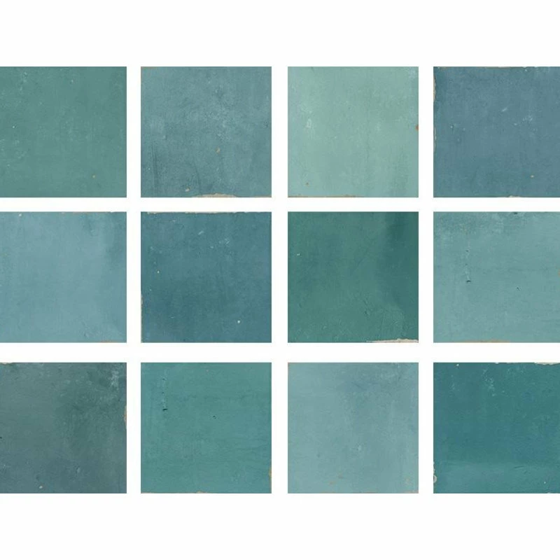 Top 10 โค๏ธ Rocky Point Tile Co Mestizaje Zellige 5 X 5 Ceramic Tiles - Turques, 9 Sq Ft ๐งจ - Image 5