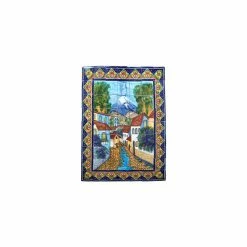 Promo ✨ Fine Crafts & Imports Volcano Clay Talavera Tile Mural 💯