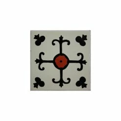 Best Sale 🔔 Fine Crafts & Imports 4.2x4.2 9 Pcs Valencia II Talavera Mexican Tile 🔔