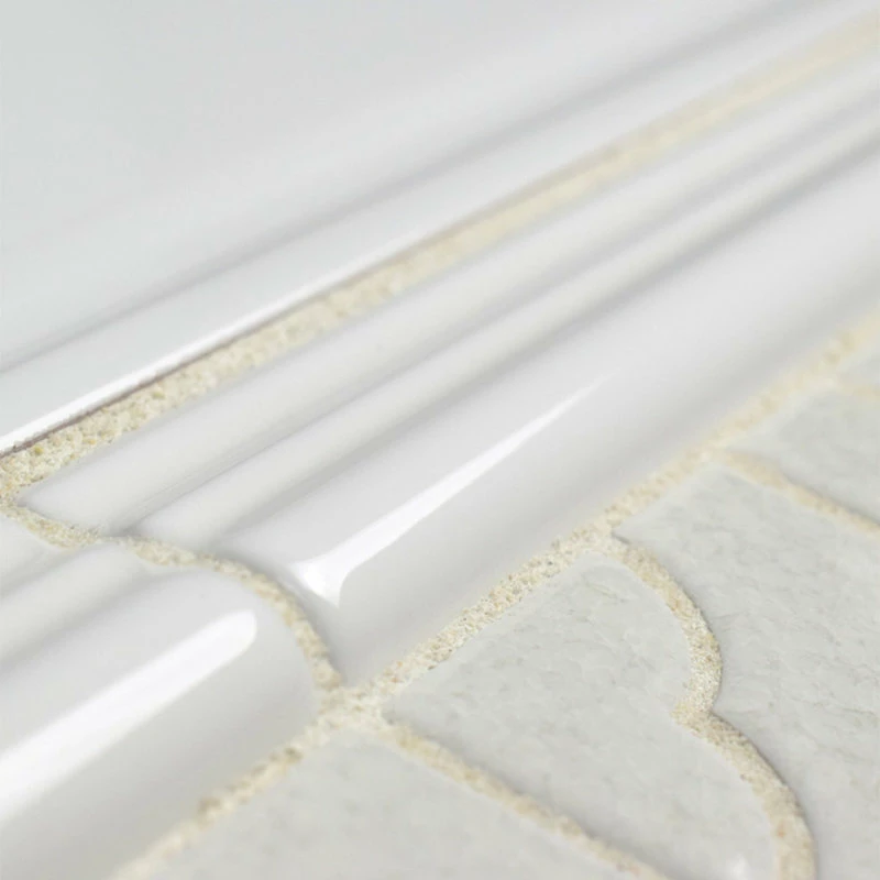 Best reviews of ๐ Merola Tile Brillo Zen Ceramic Moldura Trim Tile, Blanco ๐ - Image 8