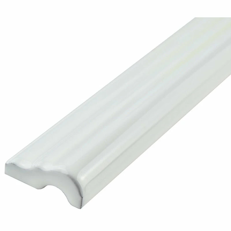 Best reviews of ๐ Merola Tile Brillo Zen Ceramic Moldura Trim Tile, Blanco ๐ - Image 5