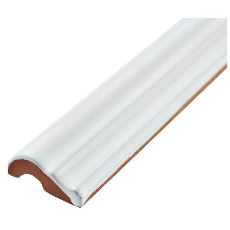 Best reviews of ๐ Merola Tile Brillo Zen Ceramic Moldura Trim Tile, Blanco ๐ - Image 6