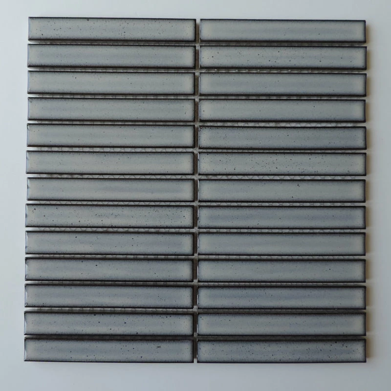 Top 10 โ The Mosaic Factory Glazed Porcelain Mosaic Tile Sheet Sevilla 6"x1" Finger Glossy Gray, Sample ๐ - Image 6