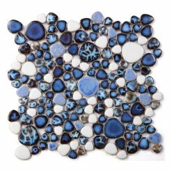 Buy ✔️ Fancy Decorative Mosaic Growing Royal Blue 11.50 X 11.50 ✔️