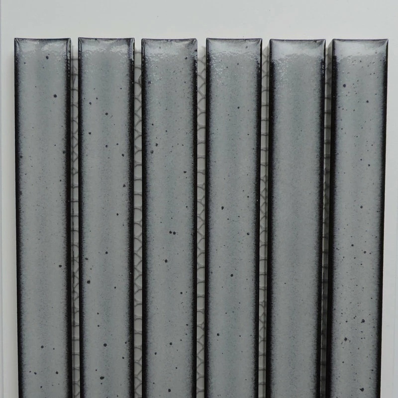 Top 10 โ The Mosaic Factory Glazed Porcelain Mosaic Tile Sheet Sevilla 6"x1" Finger Glossy Gray, Sample ๐ - Image 9