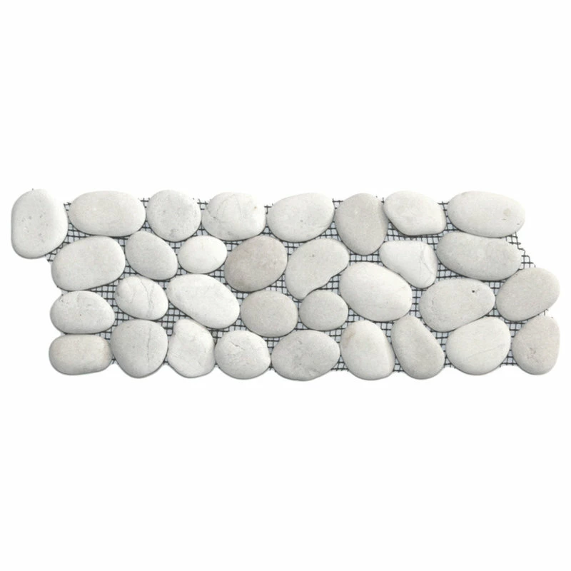 Wholesale ๐งจ Faber Cnk Stone White Pebble Tile Border ๐ฅฐ