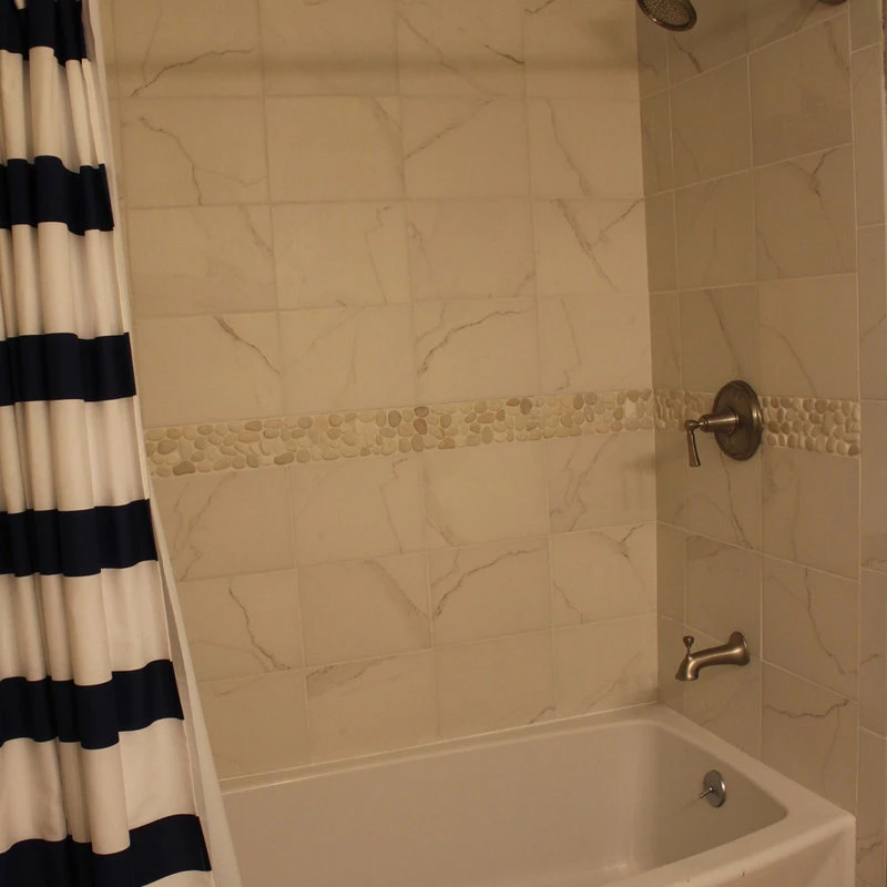 Wholesale ๐งจ Faber Cnk Stone White Pebble Tile Border ๐ฅฐ - Image 2