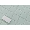 Wholesale 🔔 Rocky Point Tile Co Ice Age Arabesque Glass Mosaic Tile, 12"x12" 🤩