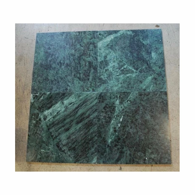 Brand new ⭐ Stone & Tile Shoppe, Inc. Dark Green Marble Tiles, Polished Finish, 12"x12", Set Of 40 ⌛ - Image 2