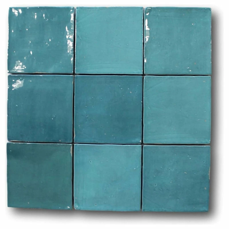Top 10 โค๏ธ Rocky Point Tile Co Mestizaje Zellige 5 X 5 Ceramic Tiles - Turques, 9 Sq Ft ๐งจ
