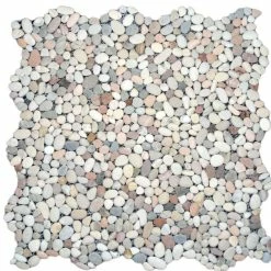 Buy 🌟 Pebble Tile Mosaics Mini Mixed Pebble Tile 🎉