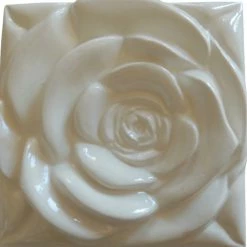 Best reviews of 🥰 Roza White Rose White Rose Tile 🎉