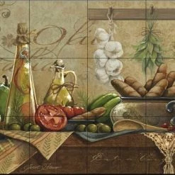 Outlet 😉 The Tile Mural Store (USA) Tile Mural, Olio D Olive By Janet Stever ✨