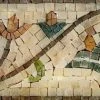 Buy ✨ Mozaico Floral Mosaic Border Art, 6"x12" ✔️