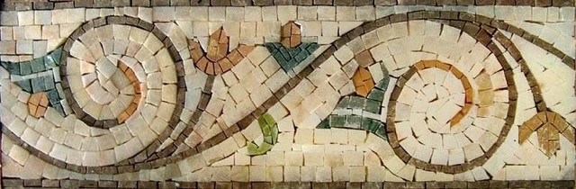 Buy โจ Mozaico Floral Mosaic Border Art, 6"x12" โ๏ธ