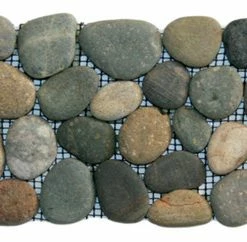Best Sale 🎉 Faber Cnk Stone Bali Ocean Pebble Tile Border 🤩
